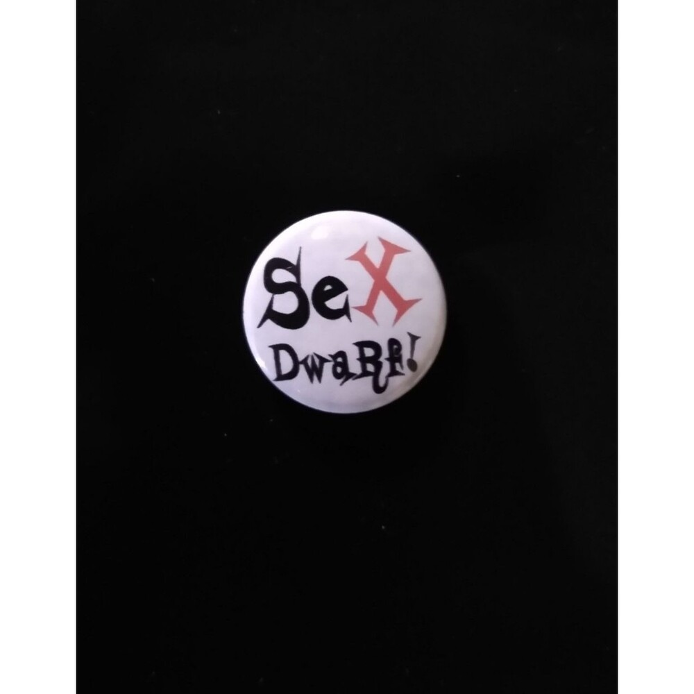 Sex Dwarf Soft Cell Badge Pinback New Wave Punk Synth-Pop Electronic Darkwave